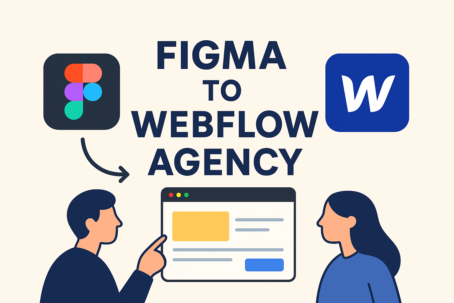 Figma to Webflow Agency | Seamless Webflow Development & Unlimited Support