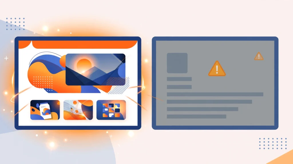 Webflow agency portfolio review — real custom websites versus generic template mockups